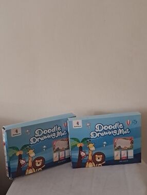 Doodle Drawing Mat Kids Toy - Blue (Brand: )